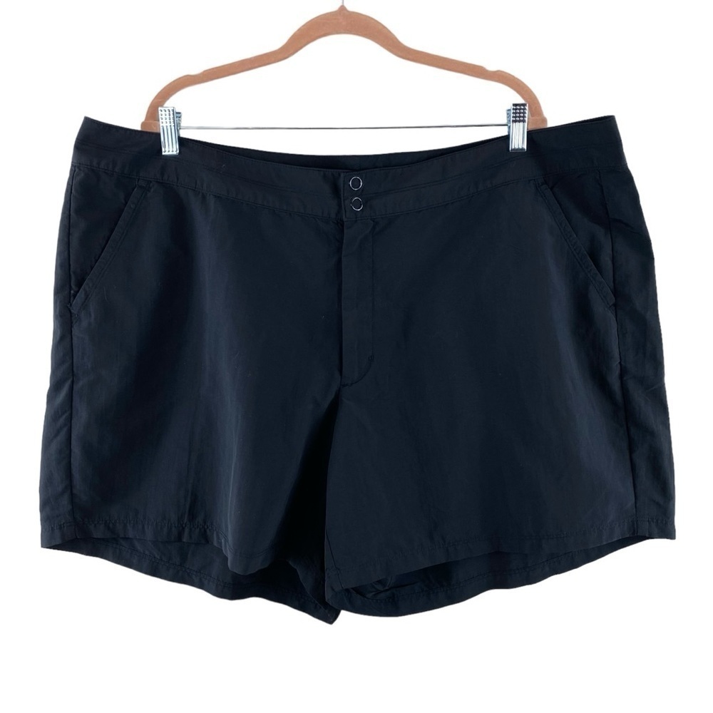 Eddie Bauer Women’s Plus Size 100% Nylon Athletic‎ Hiking Style Shorts Sz 24W